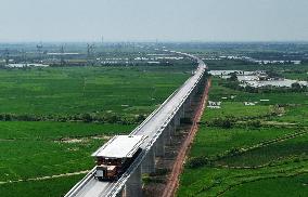 Beijing-hong Kong High-speed Railway Construction