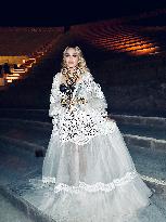 Madonna Celebrates Her 66th Birthday In Pompeii - Italy