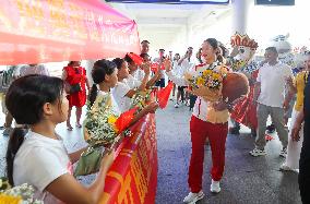 Chinese Women's Hockey Teammember Fan Yunxia