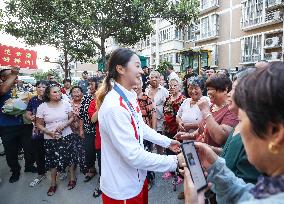 Chinese Women's Hockey Teammember Fan Yunxia