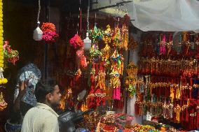 Selling Of Rakhi Ahead Of Rakhi Festival