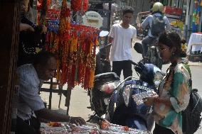 Selling Of Rakhi Ahead Of Rakhi Festival