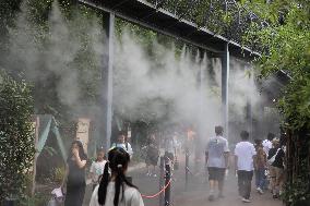 Cooling Spray Device Hongshan Zoo in Nanjing