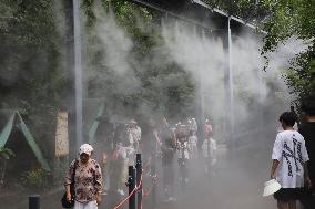 Cooling Spray Device Hongshan Zoo in Nanjing