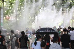 Cooling Spray Device Hongshan Zoo in Nanjing