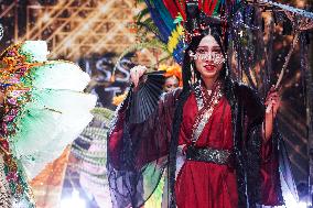 National Costume Contest Of Miss International Queen 2024 Transgender Beauty Pageant.