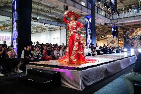 National Costume Contest Of Miss International Queen 2024 Transgender Beauty Pageant.