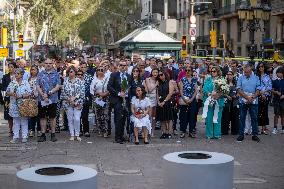 Politics pay tribute to victims of the 17A attack in Barcelona