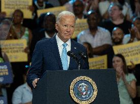 Harris And Biden Make First Joint Appearance Since Ticket Change - Maryland