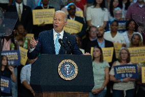 Harris And Biden Make First Joint Appearance Since Ticket Change - Maryland