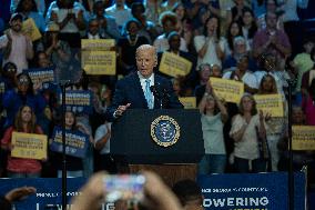 Harris And Biden Make First Joint Appearance Since Ticket Change - Maryland