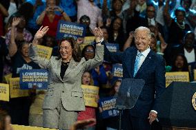 Harris And Biden Make First Joint Appearance Since Ticket Change - Maryland