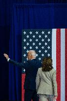 Harris And Biden Make First Joint Appearance Since Ticket Change - Maryland