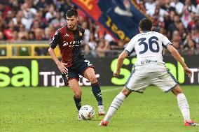 Italian soccer Serie A match - Genoa CFC vs Inter - FC Internazionale