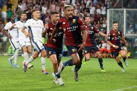 Italian soccer Serie A match - Genoa CFC vs Inter - FC Internazionale