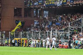 Italian soccer Serie A match - Genoa CFC vs Inter - FC Internazionale