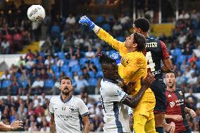 Italian soccer Serie A match - Genoa CFC vs Inter - FC Internazionale