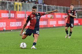 Italian soccer Serie A match - Genoa CFC vs Inter - FC Internazionale