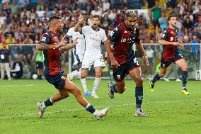 Italian soccer Serie A match - Genoa CFC vs Inter - FC Internazionale