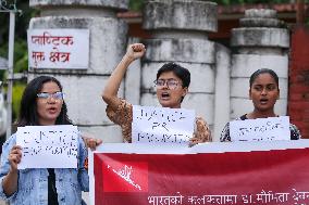 Nepali Students Protest Rape Of Medical Student In India, Demand Justice