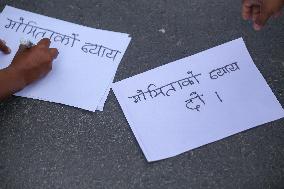 Nepali Students Protest Rape Of Medical Student In India, Demand Justice