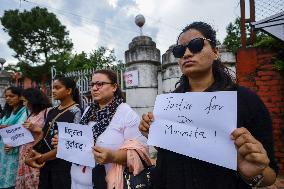 Nepali Students Protest Rape Of Medical Student In India, Demand Justice