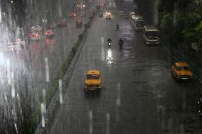 Heavy Monsoon Rain In Kolkata