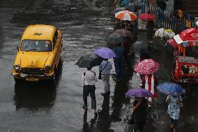 Heavy Monsoon Rain In Kolkata