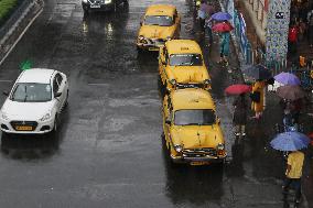 Heavy Monsoon Rain In Kolkata