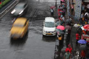 Heavy Monsoon Rain In Kolkata