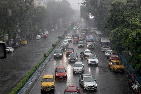 Heavy Monsoon Rain In Kolkata