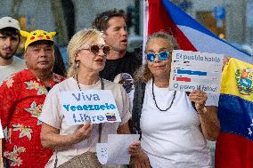 Rally Against Maduro In Lisbon