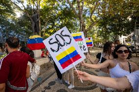 Rally Against Maduro In Lisbon