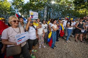 Rally Against Maduro In Lisbon