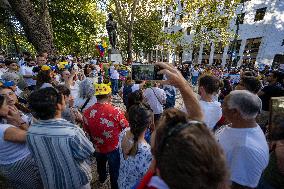 Rally Against Maduro In Lisbon