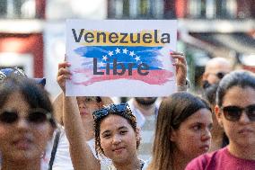 Rally Against Maduro In Lisbon