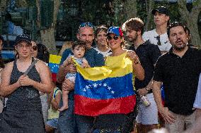 Rally Against Maduro In Lisbon