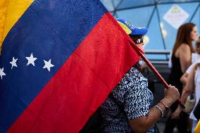 Demonstration Against The Government Of Nicolas Maduro