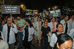 Doctors Protest March In Jaipur