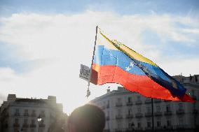 Demonstration Against The Government Of Nicolas Maduro