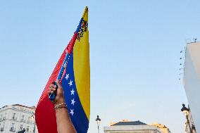 Demonstration Against The Government Of Nicolas Maduro