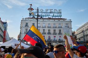 Demonstration Against The Government Of Nicolas Maduro