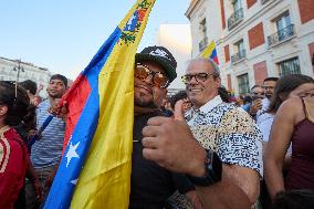 Demonstration Against The Government Of Nicolas Maduro