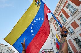 Demonstration Against The Government Of Nicolas Maduro