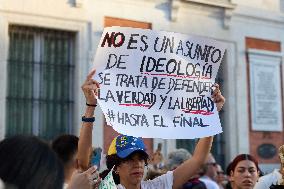 Demonstration Against The Government Of Nicolas Maduro