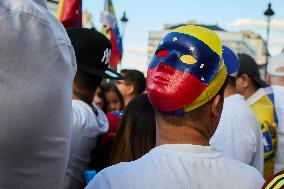 Demonstration Against The Government Of Nicolas Maduro