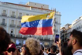 Demonstration Against The Government Of Nicolas Maduro