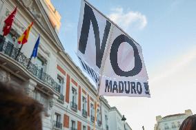 Demonstration Against The Government Of Nicolas Maduro