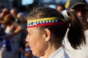 Demonstration Against The Government Of Nicolas Maduro