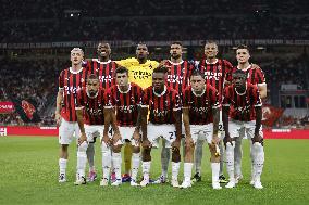 Italian soccer Serie A match - AC Milan vs Torino FC